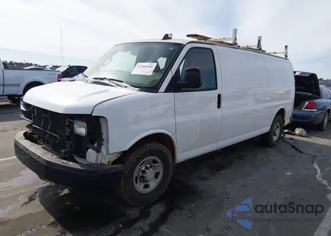 2016 Chevrolet Express 2500 Work Van z USA, uszkodzony, nr VIN 1GCWGBFF3G1229385